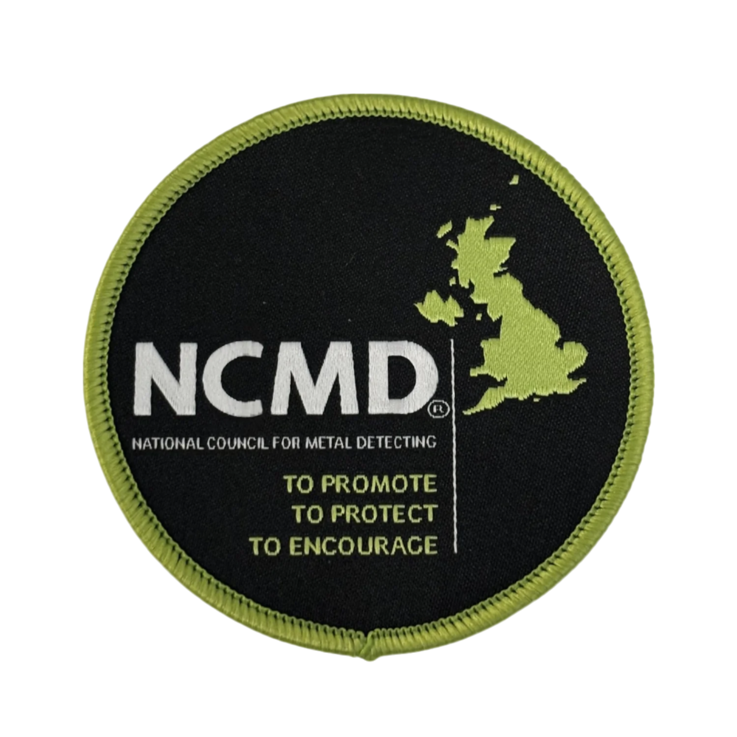 sew on patch with NCMD logo
